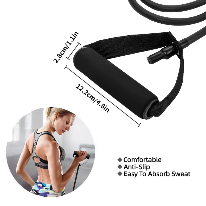 FlexCore™ Resistance Pull Rope – Your Pocket Gym for Full-Body Strength